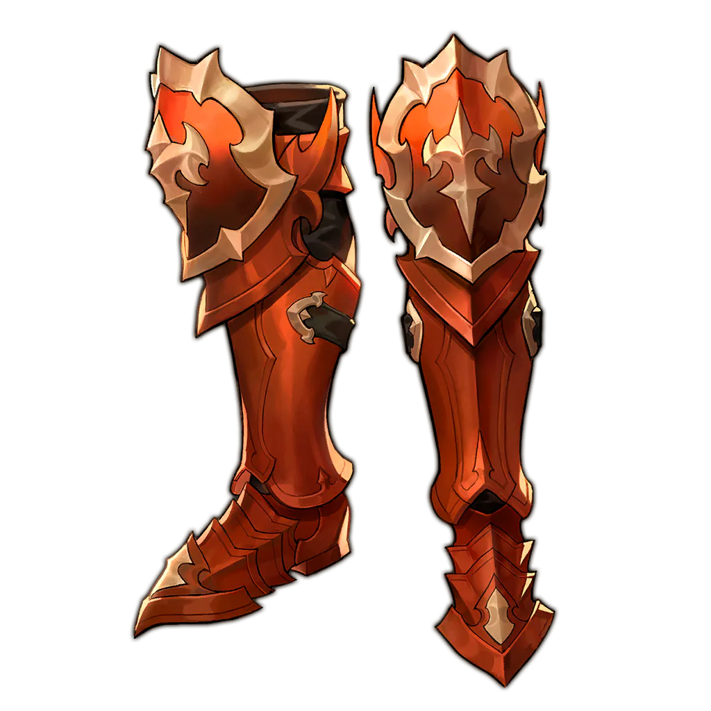 Botas de la Llama Abrasadora